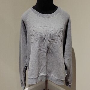 RVCA Women's Charcoal Crew Neck Sweater